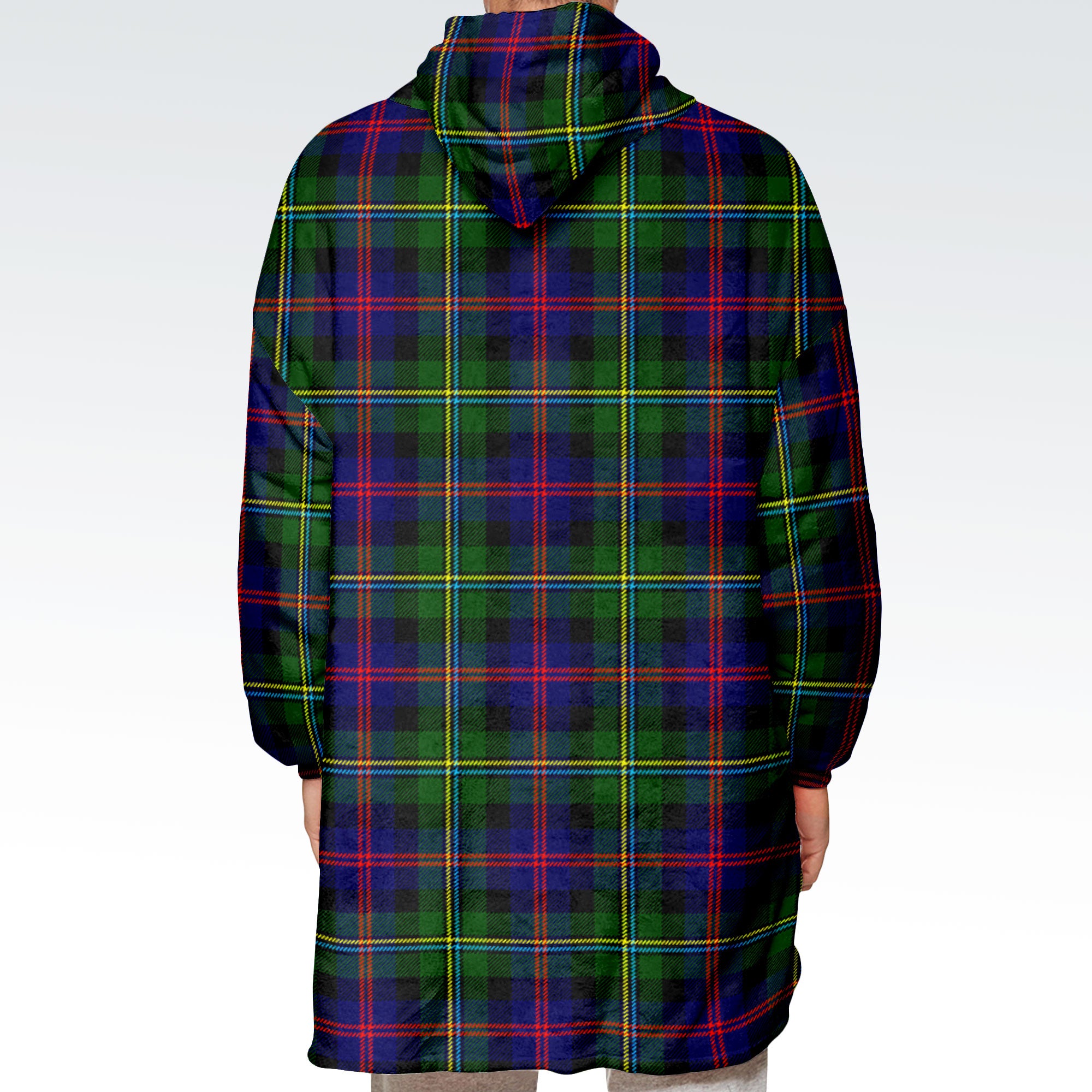 Malcolm Tartan Hoodie Blanket