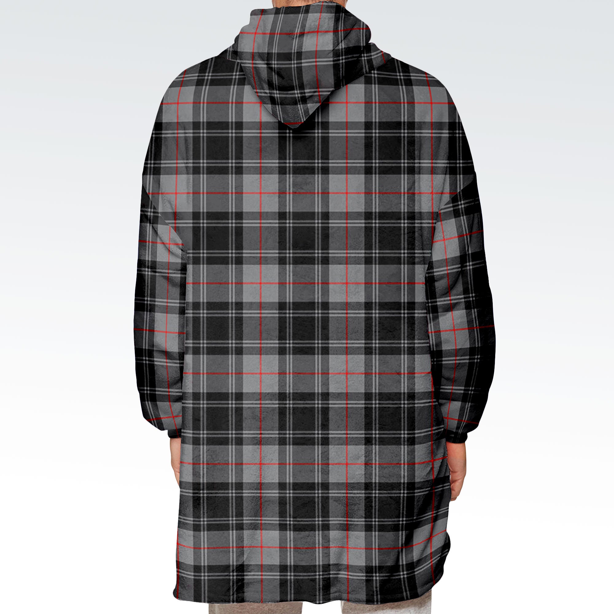 Moffat Modern Tartan Hoodie Blanket