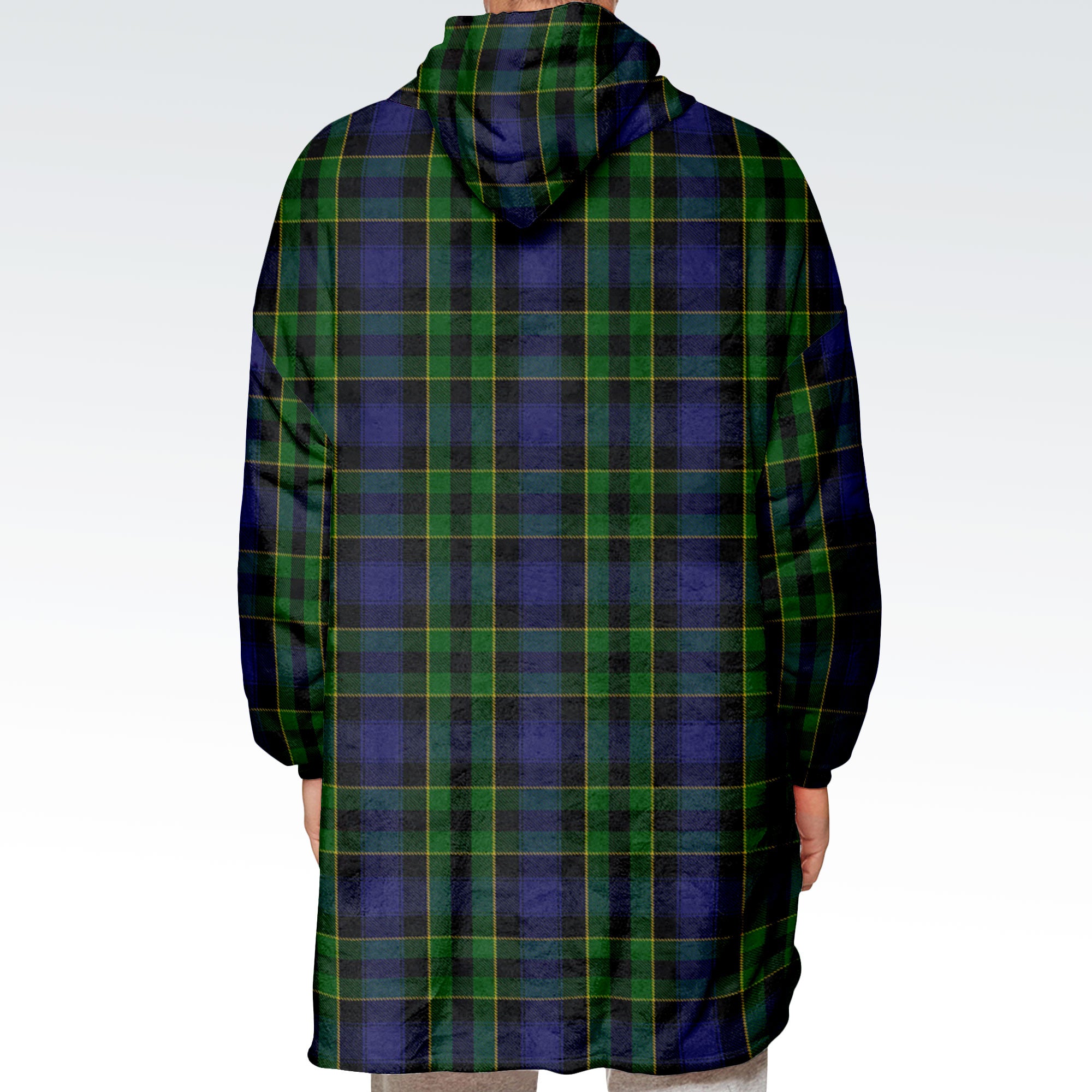 Mowat Modern Tartan Hoodie Blanket