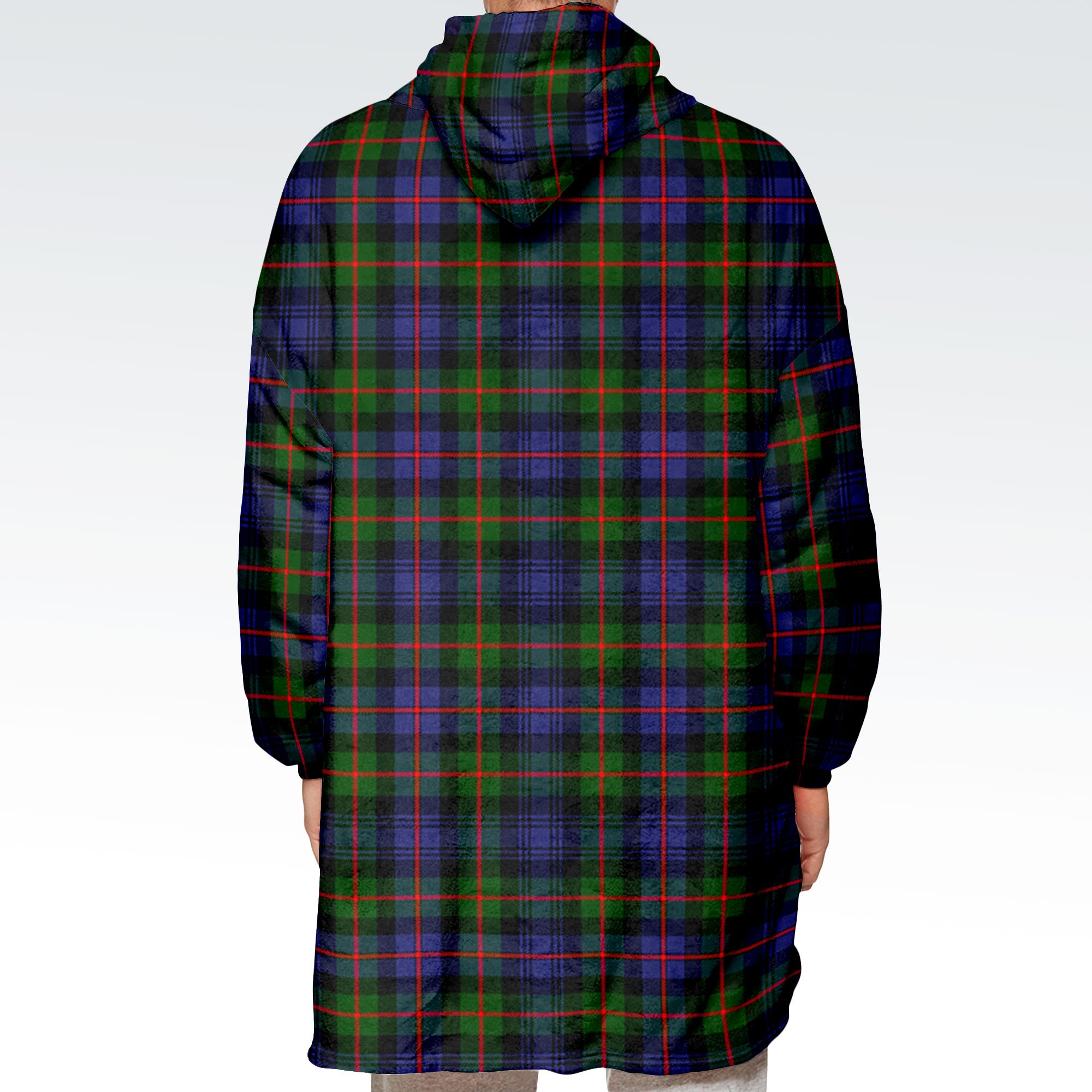 Murray of Atholl Modern Tartan Hoodie Blanket