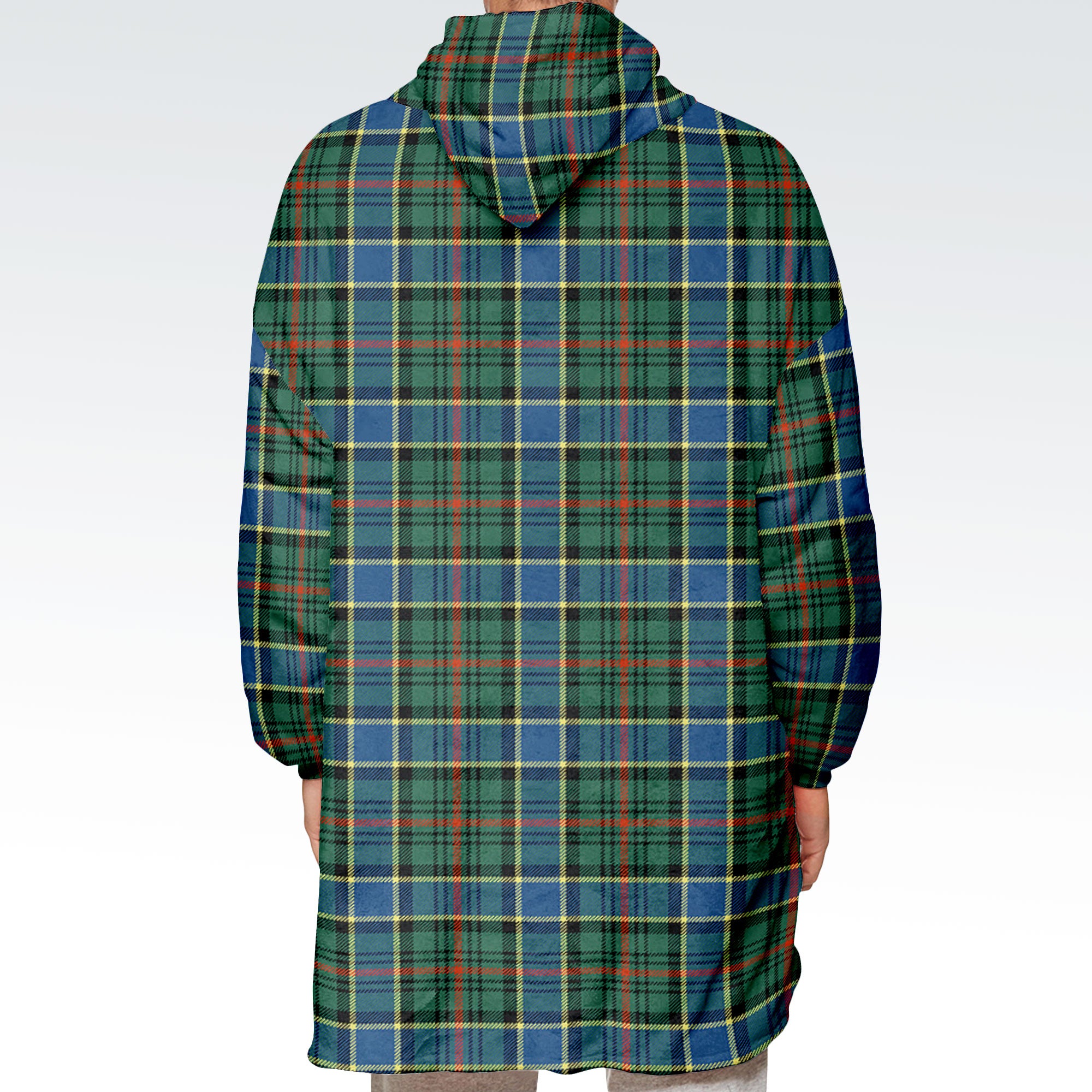 Ogilvie Hunting Ancient Tartan Hoodie Blanket