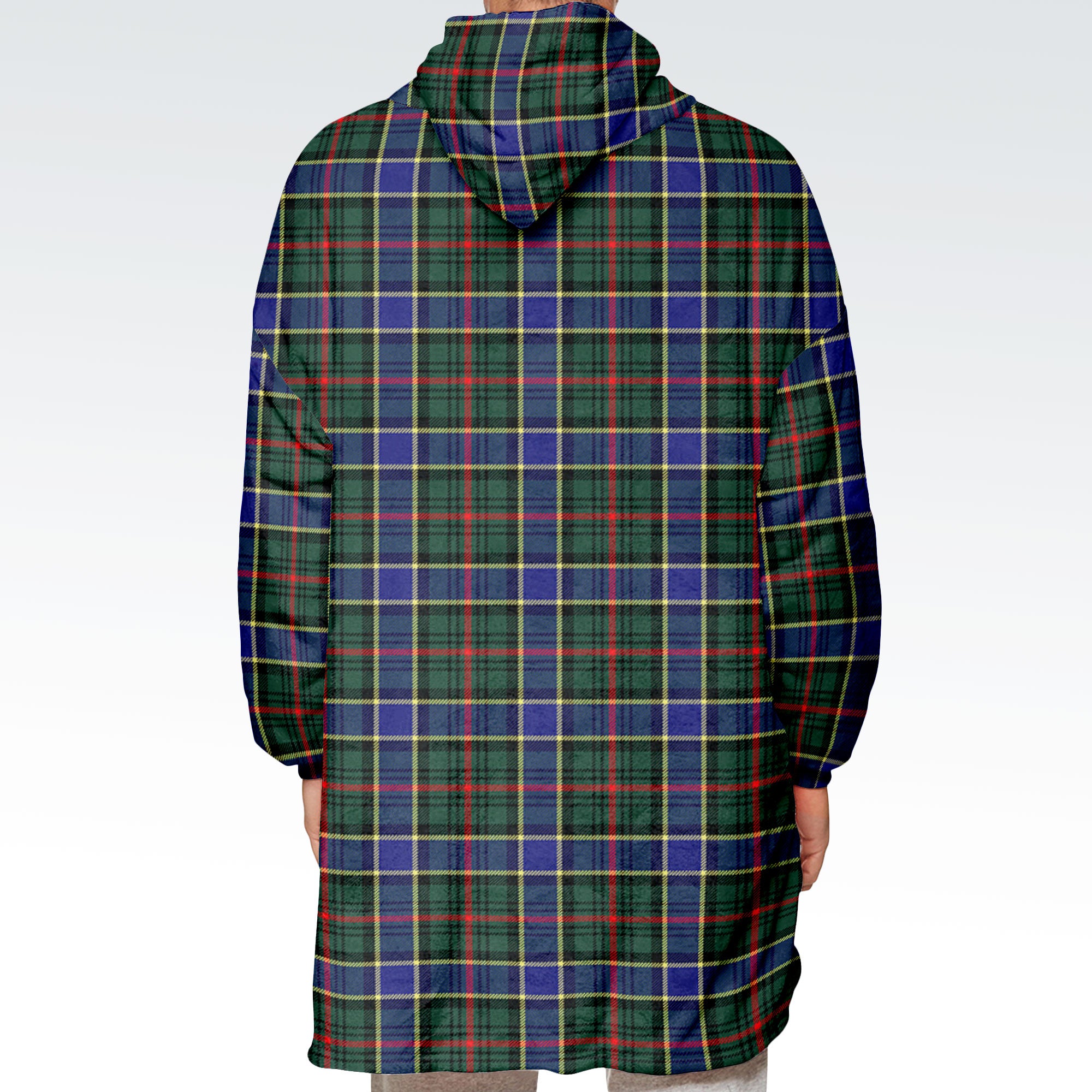 Ogilvie Hunting Modern Tartan Hoodie Blanket