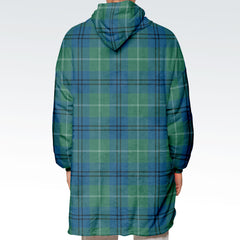 Oliphant Ancient Tartan Hoodie Blanket