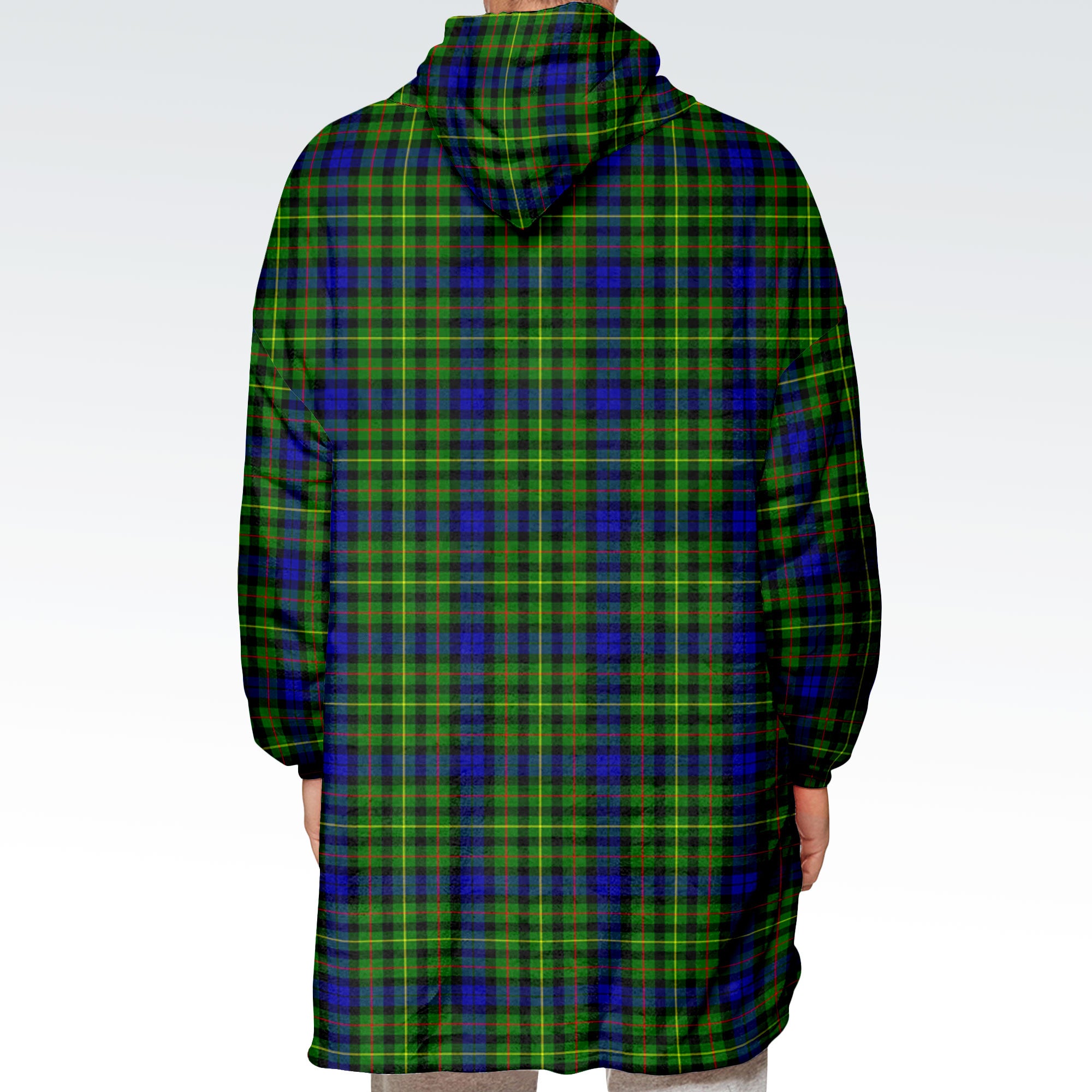 Rollo Modern Tartan Hoodie Blanket