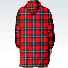 Ruthven Modern Tartan Hoodie Blanket