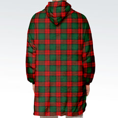 Stewart Atholl Modern Tartan Hoodie Blanket