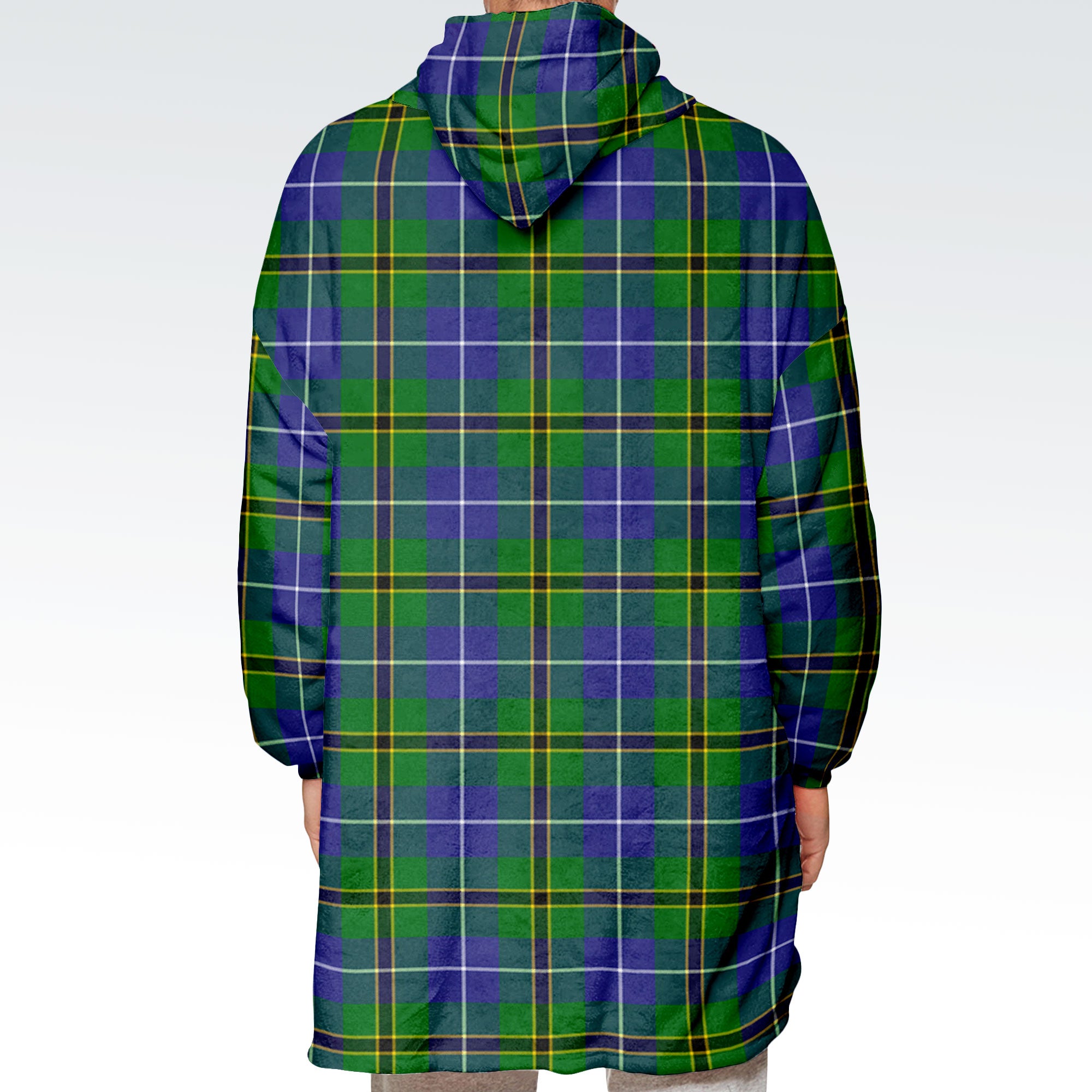 Turnbull Hunting Tartan Hoodie Blanket