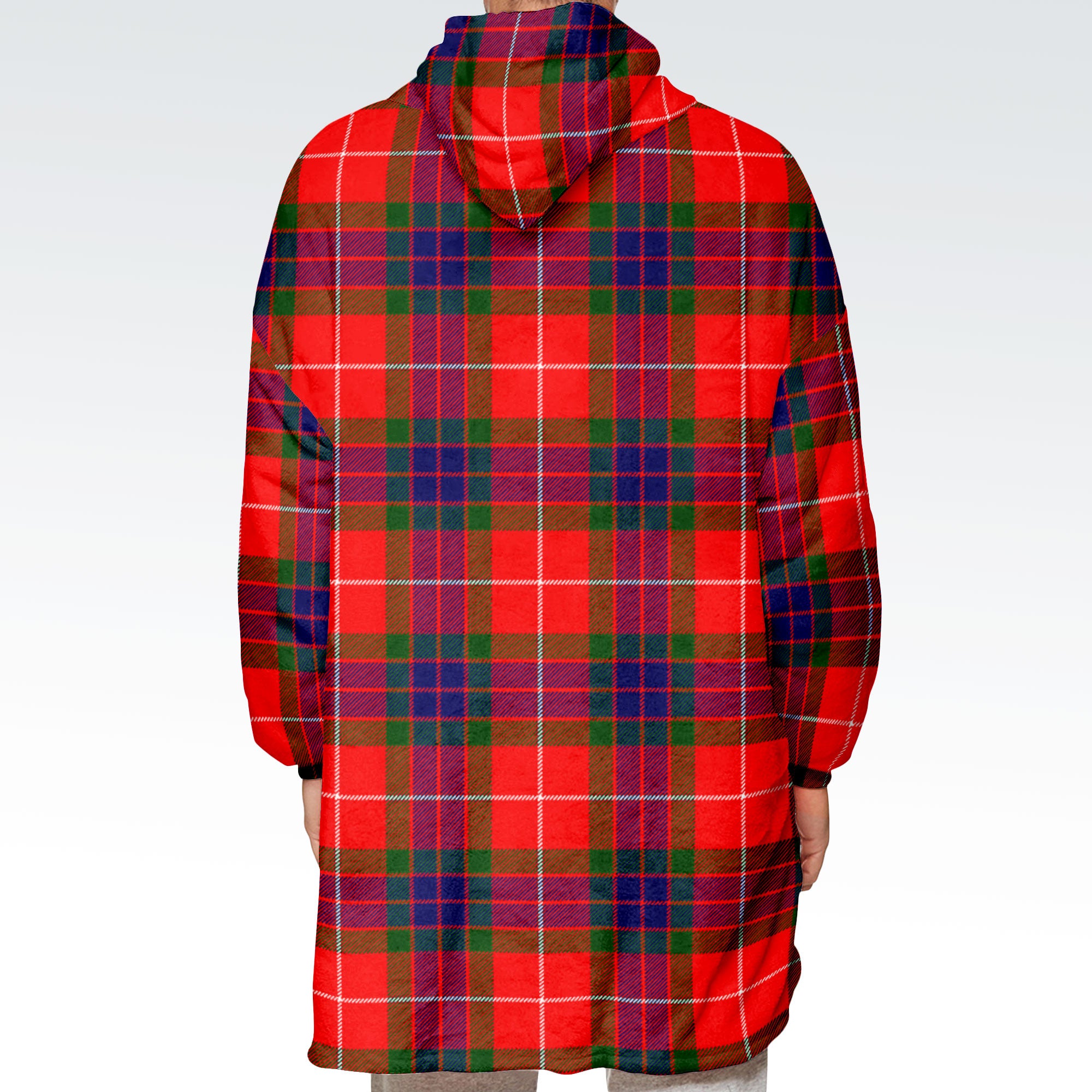 Tweedie Tartan Hoodie Blanket