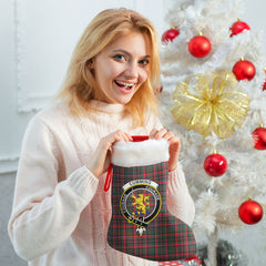 Cumming Hunting Modern Tartan Crest Christmas Stocking