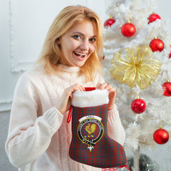 Lyall Tartan Crest Christmas Stocking