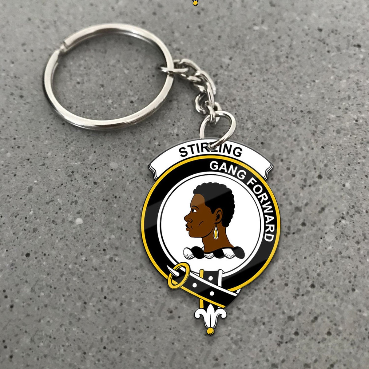 Stirling (of Keir) Crest Keychain