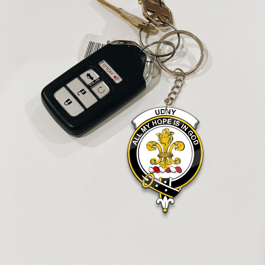 Udny Crest Keychain