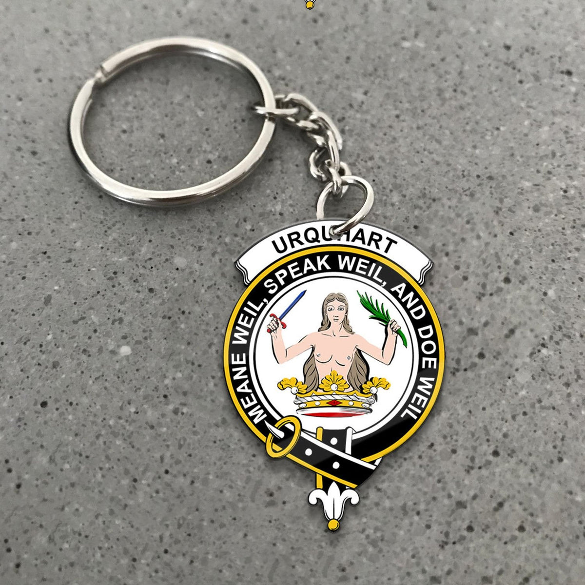 Urquhart Crest Keychain