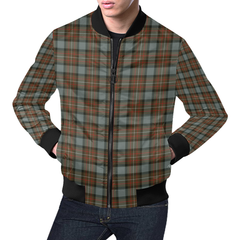 Fergusson Weathered Tartan Bomber Jacket