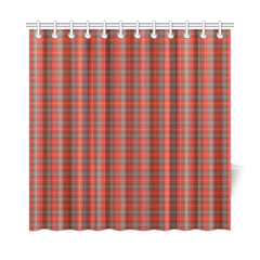 Fraser Weathered Tartan Shower Curtain