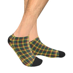 MacMillan Old Modern Tartan Ankle Socks