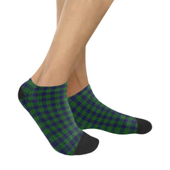 Keith Modern Tartan Ankle Socks