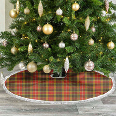 Buchanan Old Set Weathered Tartan Christmas Tree Skirt