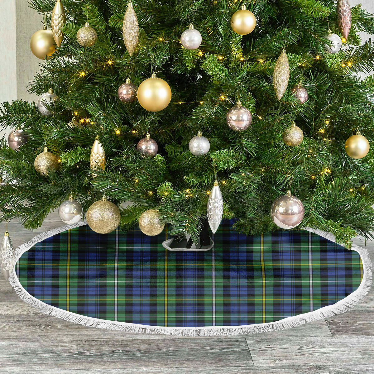 Campbell Argyll Ancient Tartan Christmas Tree Skirt