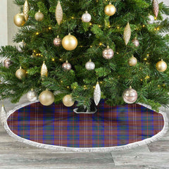 Chisholm Hunting Modern Tartan Christmas Tree Skirt