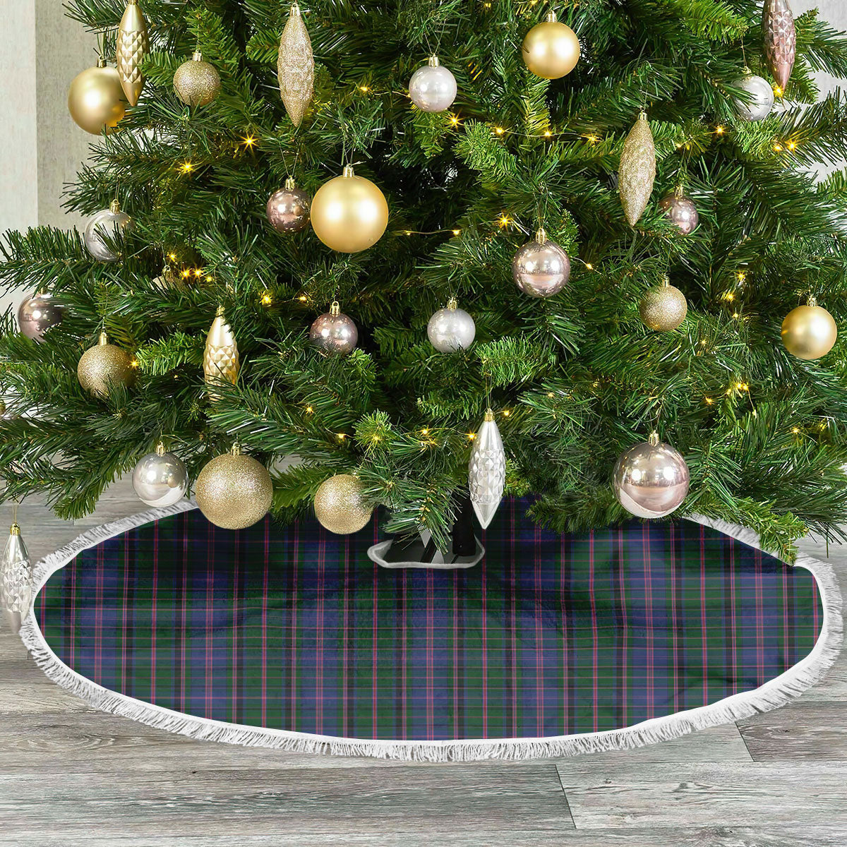 Cooper Tartan Christmas Tree Skirt