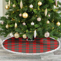 Cumming Modern Tartan Christmas Tree Skirt