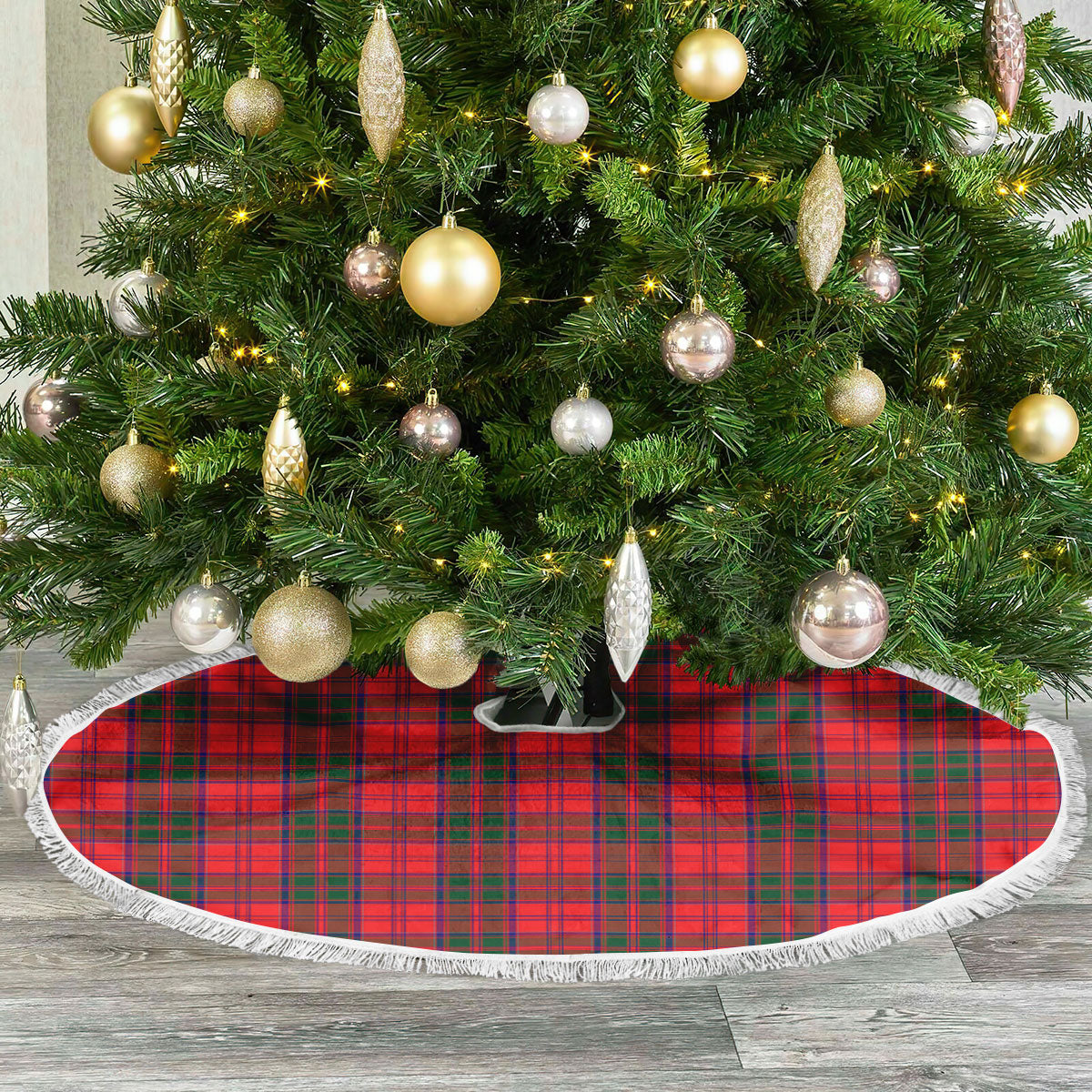 Drummond Modern Tartan Christmas Tree Skirt