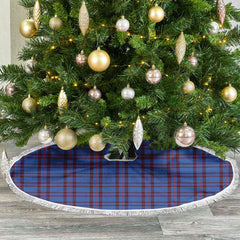 Elliot Modern Tartan Christmas Tree Skirt