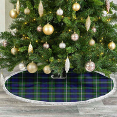 Forbes Modern Tartan Christmas Tree Skirt