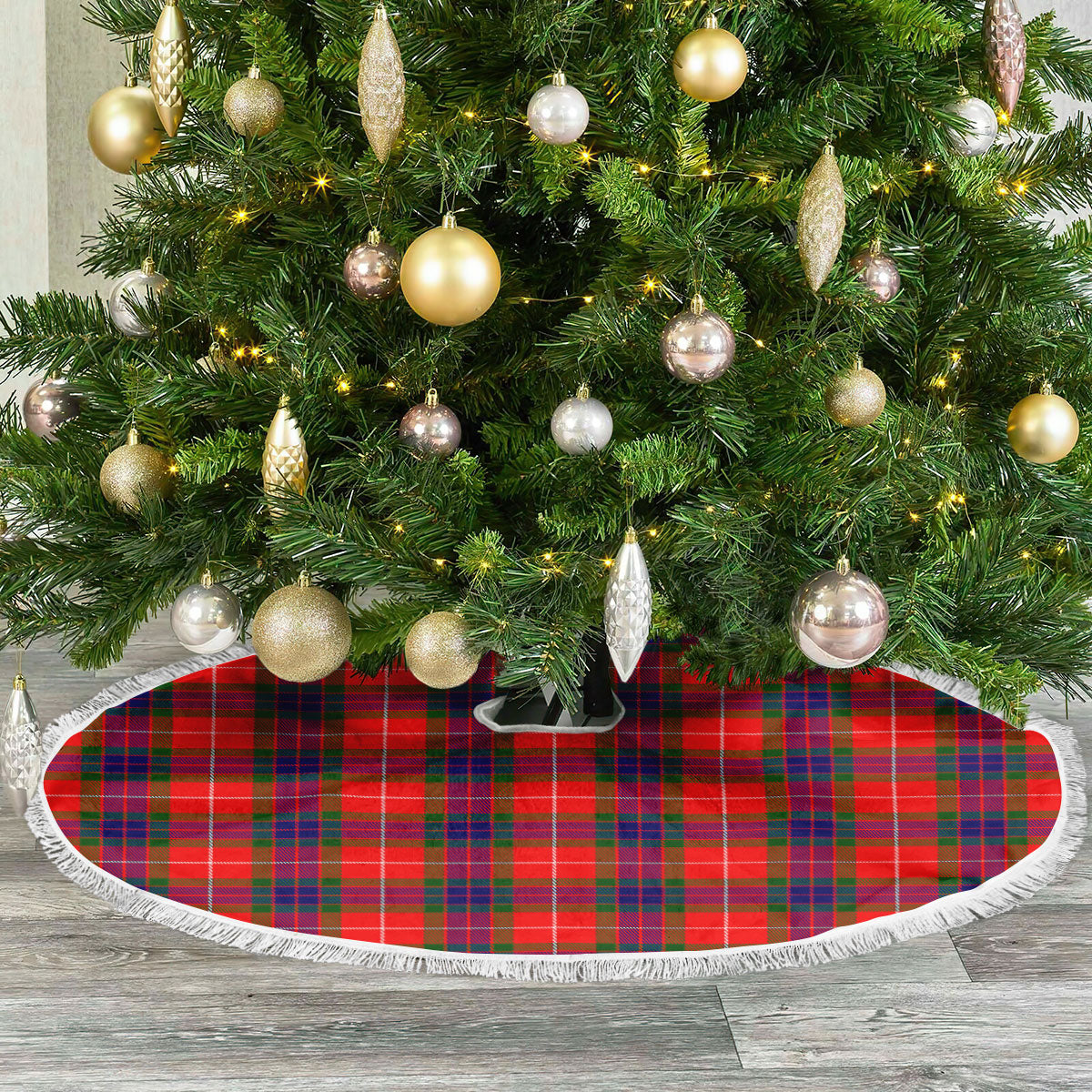 Fraser Tartan Christmas Tree Skirt