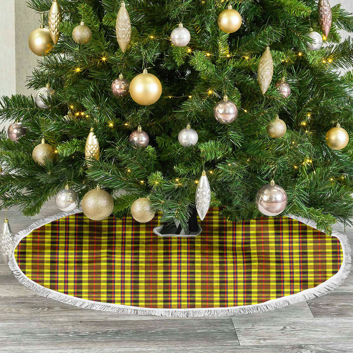 Jardine Tartan Christmas Tree Skirt