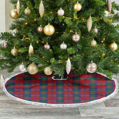 Lindsay Modern Tartan Christmas Tree Skirt