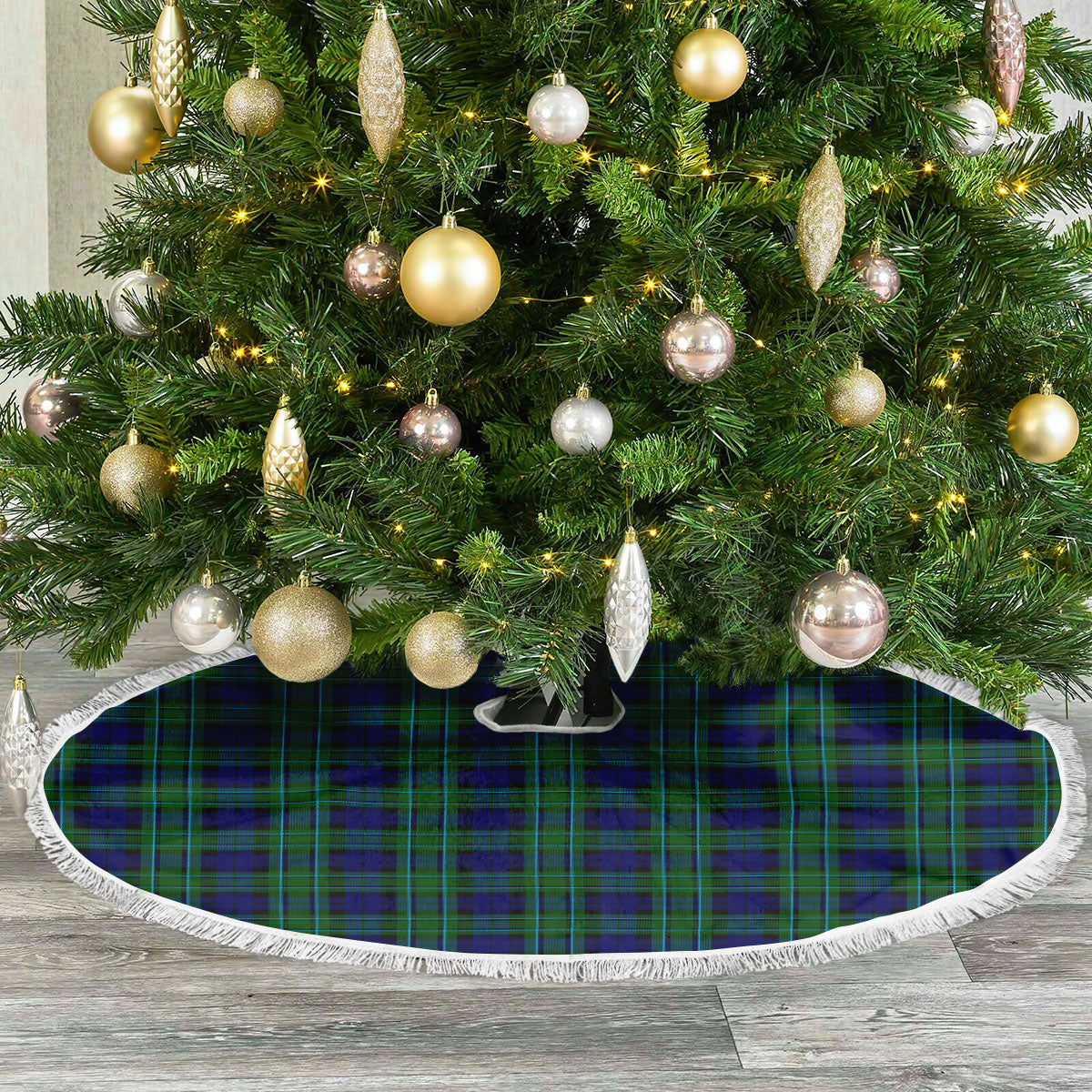 MacCallum Modern Tartan Christmas Tree Skirt