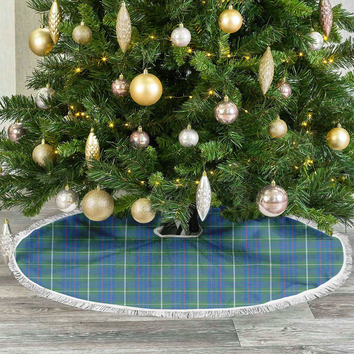 MacIntyre Hunting Ancient Tartan Christmas Tree Skirt