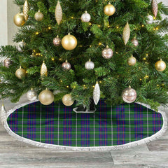 MacIntyre Hunting Modern Tartan Christmas Tree Skirt