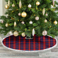 MacLachlan Modern Tartan Christmas Tree Skirt