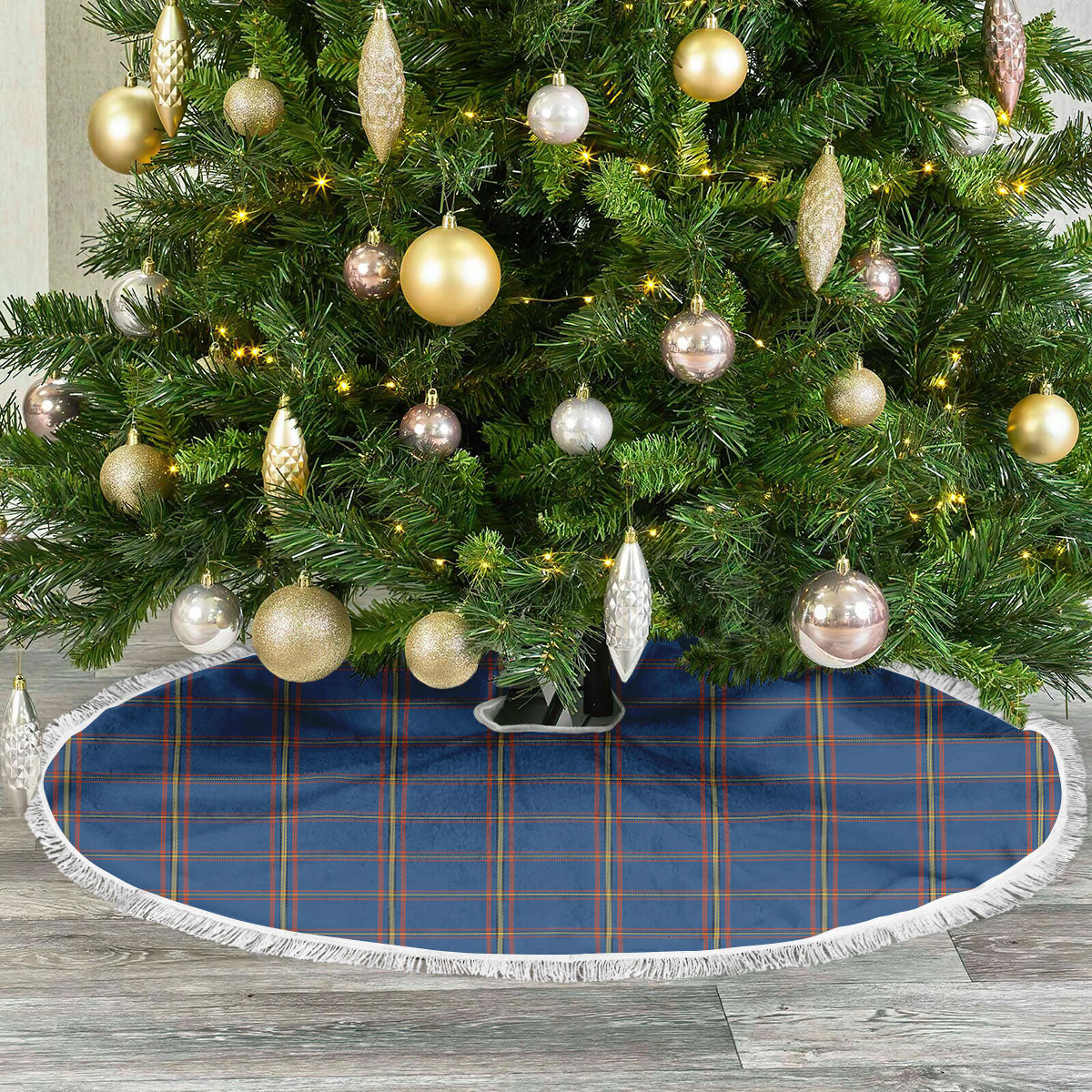 MacLaine of Loch Buie Hunting Ancient Tartan Christmas Tree Skirt