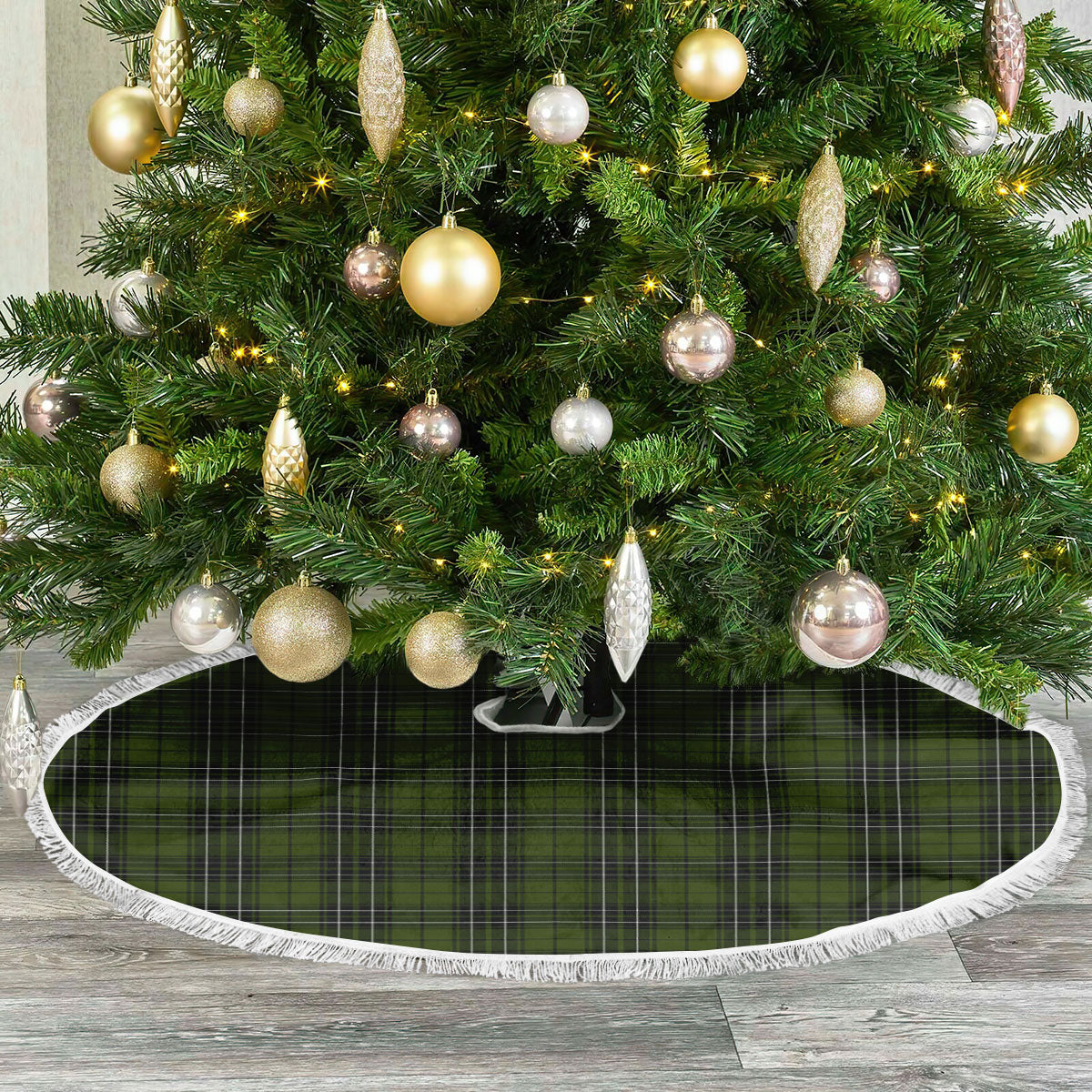 MacLean Hunting Tartan Christmas Tree Skirt