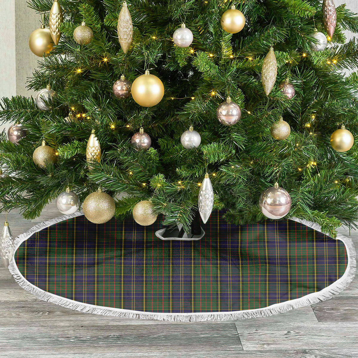 MacMillan Hunting Modern Tartan Christmas Tree Skirt