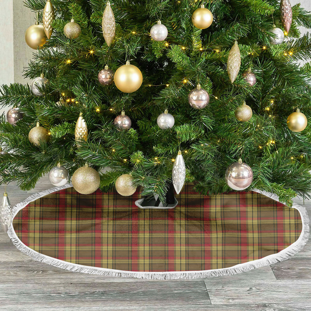 MacMillan Old Weathered Tartan Christmas Tree Skirt