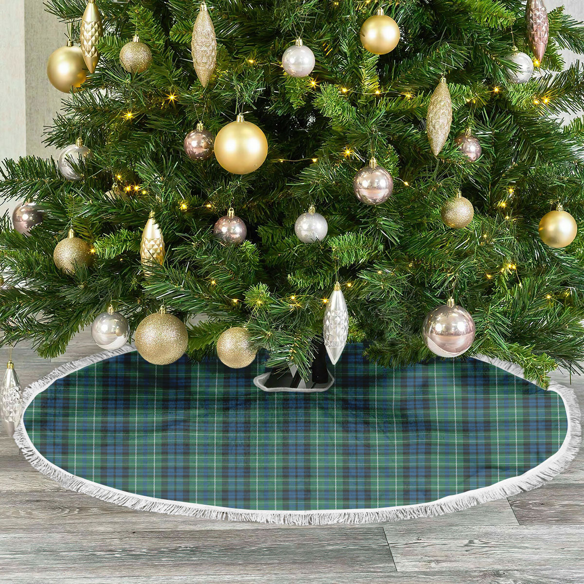 MacNeill of Colonsay Ancient Tartan Christmas Tree Skirt