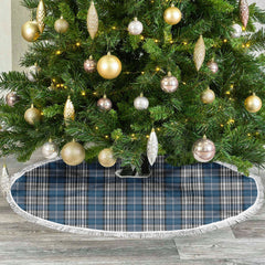 Napier Modern Tartan Christmas Tree Skirt