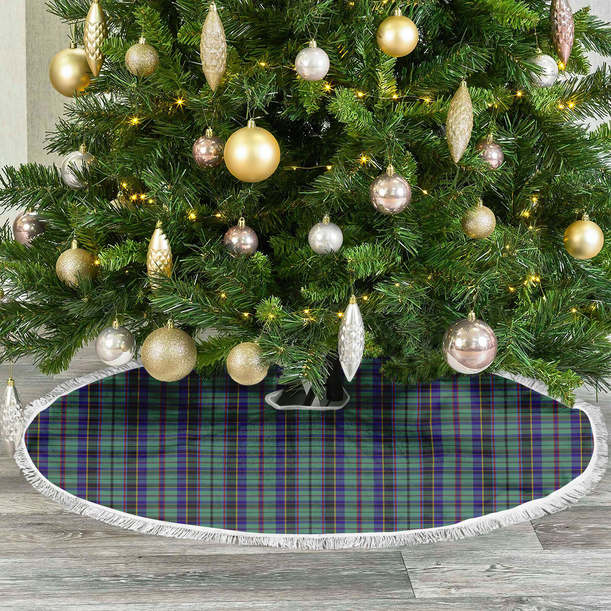 Stevenson Tartan Christmas Tree Skirt