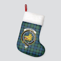 Campbell Ancient 02 Tartan Crest Christmas Stocking