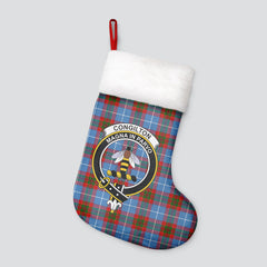 Congilton Tartan Crest Christmas Stocking