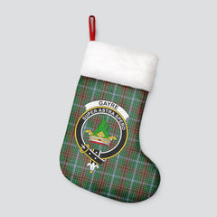 Gayre Tartan Crest Christmas Stocking