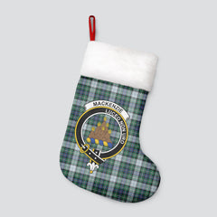 MacKenzie Dress Ancient Tartan Crest Christmas Stocking