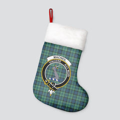 MacNeill of Colonsay Ancient Tartan Crest Christmas Stocking