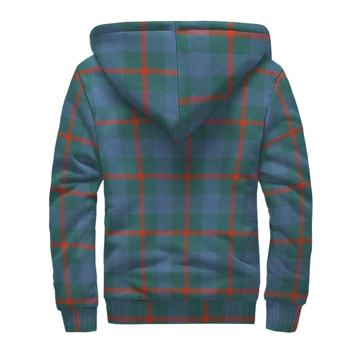 Agnew Ancient Tartan Crest Sherpa Hoodie