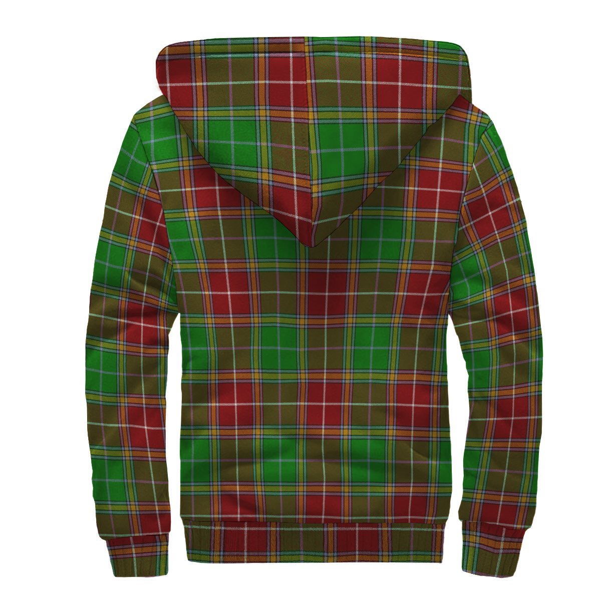 Baxter Modern Tartan Crest Sherpa Hoodie